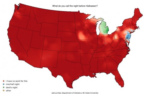 Halloween map