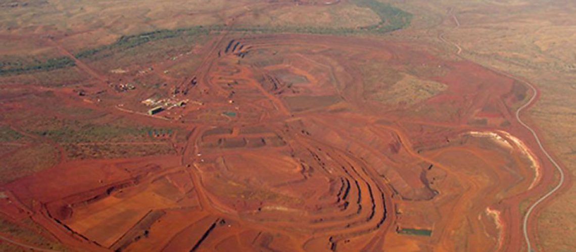 Iron Ore mining in the Pilbara